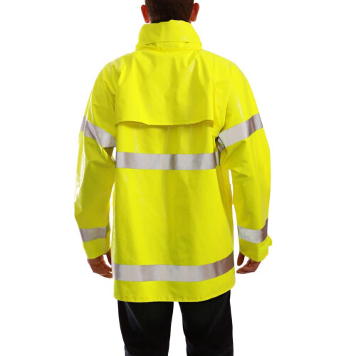 Tingley Comfort Brite 14 Mil Hi-Viz regnjacka 1