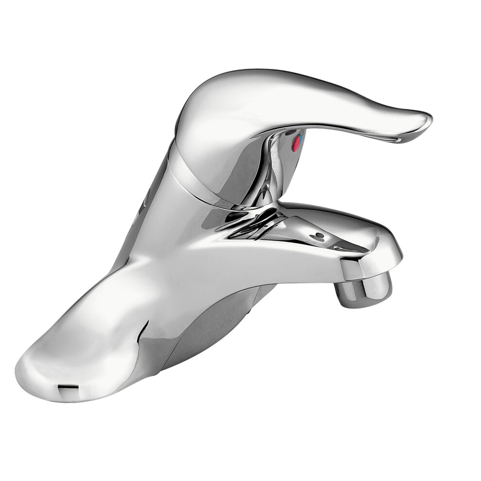 Photos - Tap Moen L4601 Chateau Centerset Single Handle Low-Arc Bathroom Faucet Without Drain Assembly 4-Inch Chrome 