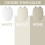 Bemis glise 540EC 000 Rond Durable Bois    maill    Blanc 4