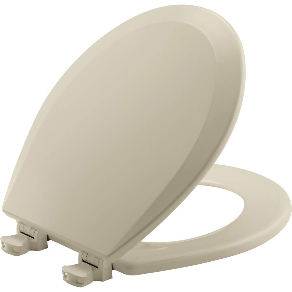 Church 540EC 006 Easy Clean Toilet seat  Round  Bone
