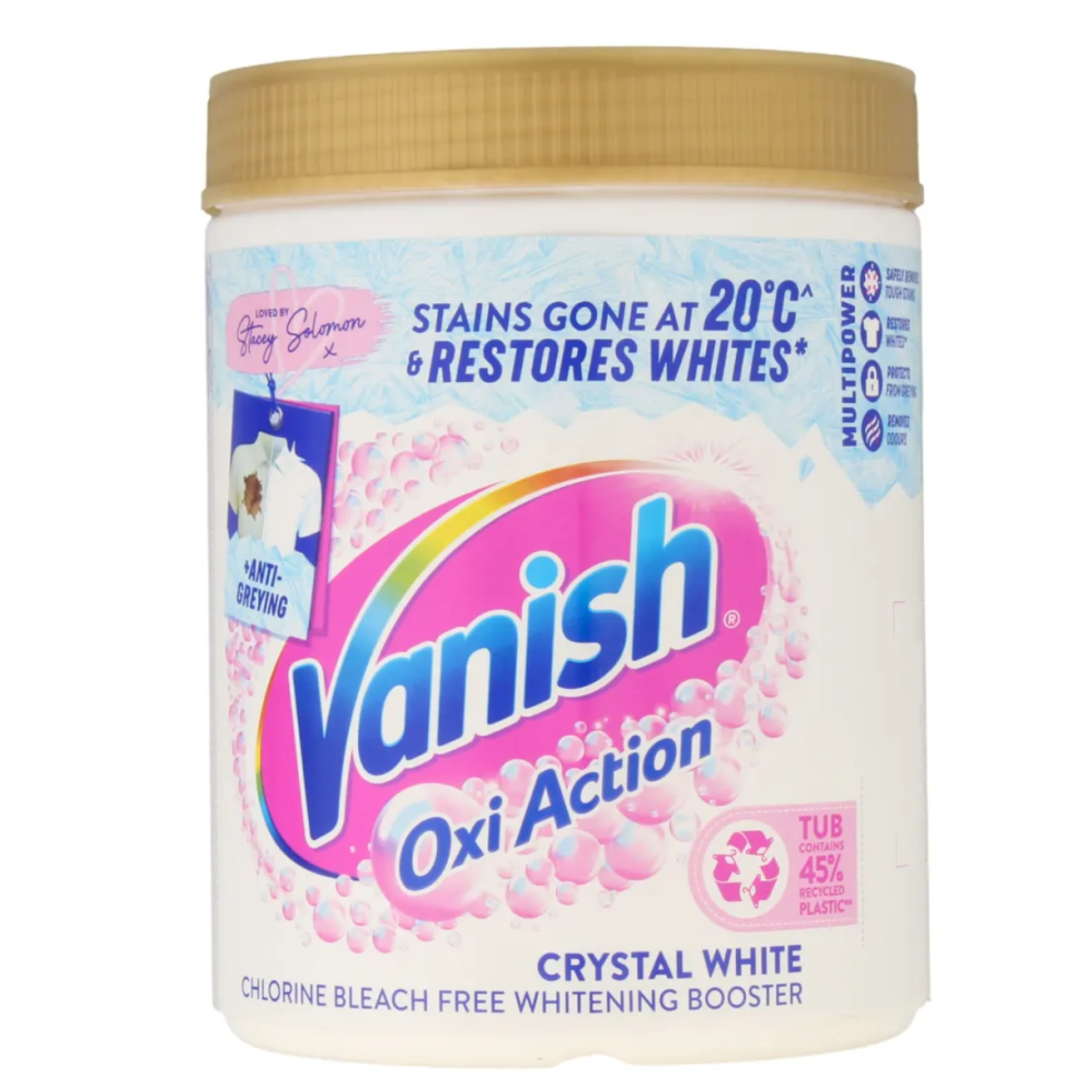 Vanish Gold Oxi Action Whitening Booster- Crystal White 1kg