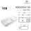 Durovin Wall Hung/Counter Top Ceramic Basin -  450 x 305mm 5