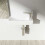 Durovin Wall Hung Mini Ceramic Cloakroom Washing Basin 2