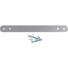Brady 86337 17"""" Length Aluminum  Silver Fence Sign Support Bracket with Hardware