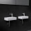 Durovin Compact Ceramic Wall Hung Sink Cloakroom Hand Washing Basin 3