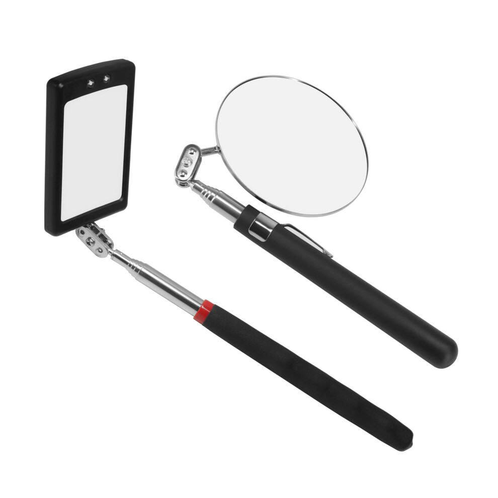 Telescoping Inspection Mirror Telescoping Flexible Inspection Mirror 360 Swivel Car Inspection Mirror Mechanics Mirror On A Stick Diabetic Mirror For 962466009952