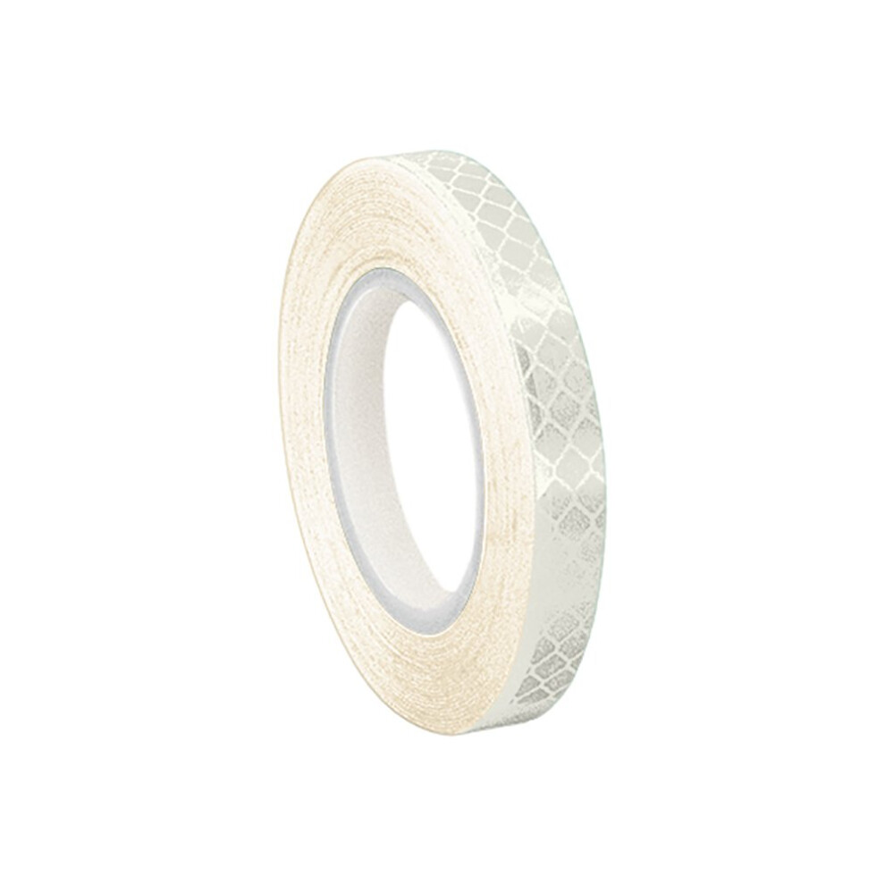 TapeCase 3430 White Micro Prismatic Sheeting Reflective Tape  1"""" X 5yd (1 Roll)