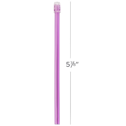 Practicon 7019110 PUR Ejecteur de Salive Color-Flex, Violet, Paquet de 100 2
