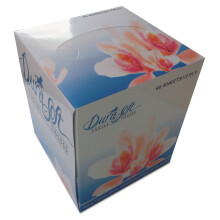 GEN 852D Facial Tissue Cube Box  2-Ply  White  85 Sheets/Box  85 per Box (Case of 36 Boxes)