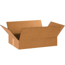 BOX USA Prepravn    krabice Ploch    45,5 cm D x 30,5 cm     x 7,5 cm V, 25 ks | Vlnit    kart   nov    krabica na balenie, stahovanie a skladovanie