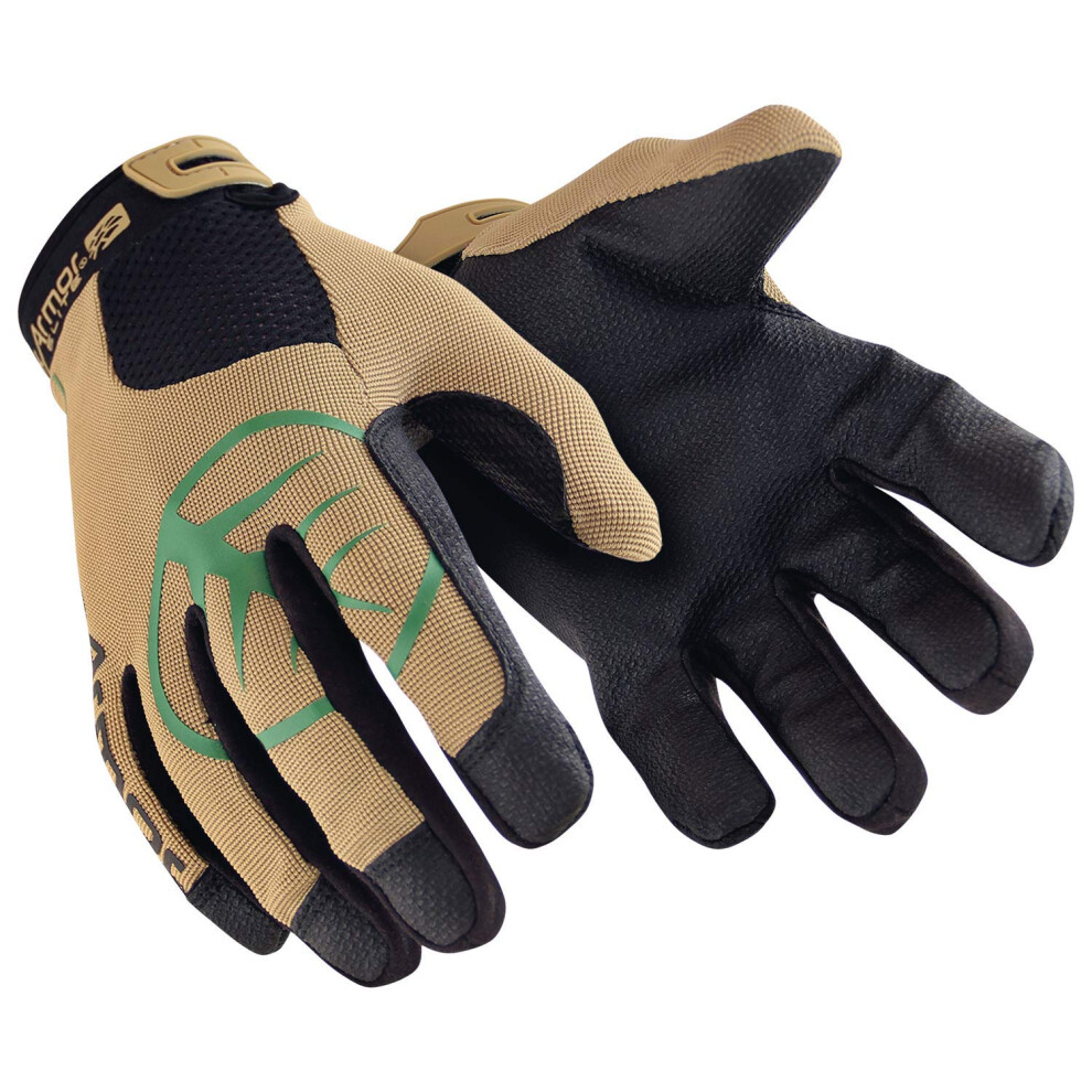 Hexarmor Thornarmor 3092 Heavy Duty Outdoor Landscaping Work Gloves With Puncture Protection, Large