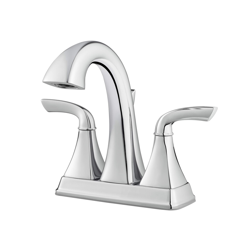 Pfister Lg48-Bs0c Bronson 2-Handle Centerset Bathroom Faucet 4"""" Polished Chrome 038877610411