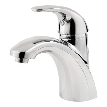 Pfister Parisa Bathroom Sink Faucet Single Control 1-Handle Single Hole Polished Chrome Finish LF042PRCC