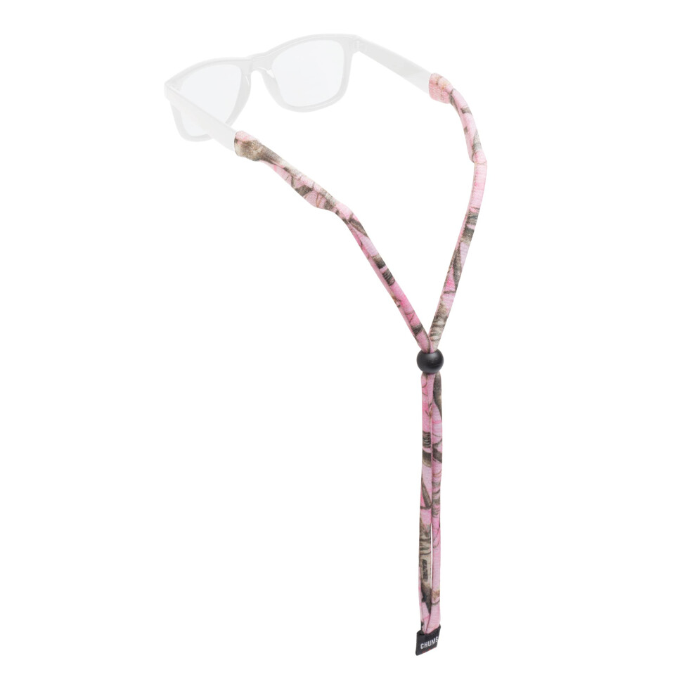 Chums Pink Original Patterns Eyewear Retainer - Printed Unisex Sunglasses Keeper Strap (Realtree Apc )