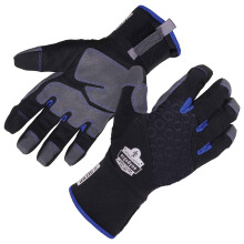 Ergodyne ProFlex 817WP wasserdichte Arbeitshandschuhe, wrmeisoliert, Touchscreen, verstrkte Handflchen, Schwarz, Gre XL