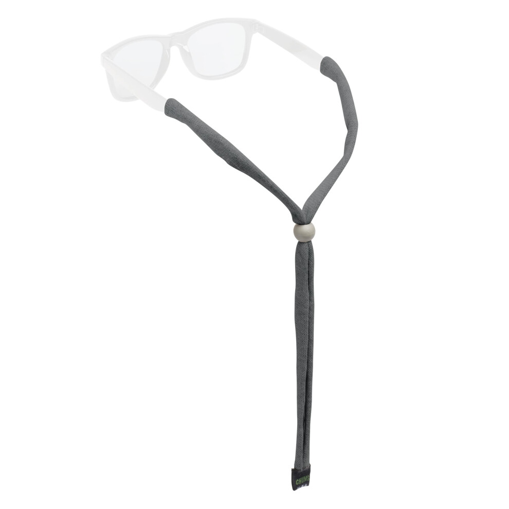 Vrienden Anthracite Chums Upcycled Cotton Glasses Retainer - Eco-Friendly Adjustable Sunglasses Eyewear Holder Strap ( Heather)