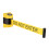Durasteel Wall Mount Retractable Belt Barrier - 6,5 ft gul INTE 1