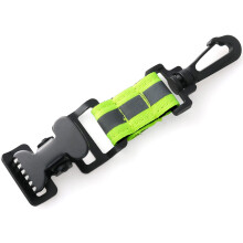 ZZHXSM 1Pcs Heavy Duty Hasicsk remnek na rukavice s lemem Ultimate Turnout Taky na vybaven Hasicsk rukavice Bezpecnostn remnek Zelen Reflexn