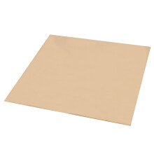 Daseyyue 1 ks mosadzného plechu C280 11,8 palca x 11,8 palca x 0,032 palca, hrúbka 20 Gauge (0,81 mm), bez škrabancov, ochranná fólia na oboch st