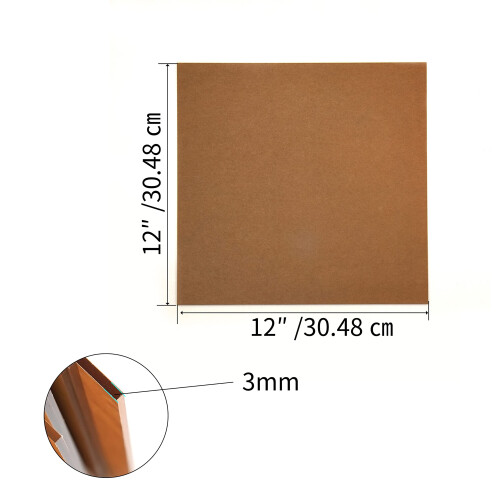 2 Τμχ 12x12 Ακρυλικό Φύλλο, 1/8" Παχύ (3mm) Διαφανές Φύλλο Plexiglass 1