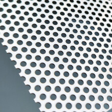 Lamiera perforata in acciaio inossidabile Lamiera perforata in metallo 11,8"" x 11,8"" Lamiera preforata in acciaio inossidabile Foro da 0,12"" Spes