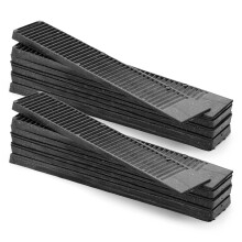 Composite Shims (12 Pack) - Hard Composite Shims for Home Improvement - Never Rot Shims for Leveling - Restaurant Table Shims - Table Wedges - Toilet