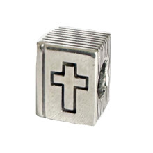 Lamoony Charm Sterling Silver Bibble Charm Krestansk srdce Keep Faith Charm pro nramek Pandora Charms