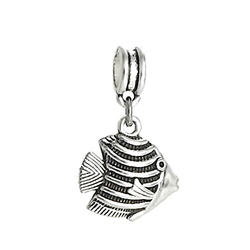 Dangle Tropical Fish Charm helmi rannekoruihin