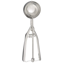 Fox Run Ice Cream/Cookie Dough Scoop 2-1/8-tommer metallisk