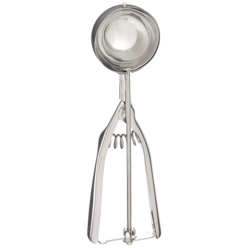 Fox Run Ice Cream/Cookie Dough Scoop 2-1/8-tommer metallisk