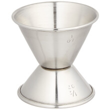 Winco FBA_J-1 Jiggers .5 Oz x 1 Oz Stainless Steel