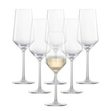 ZWIESEL GLAS Bicchiere da champagne puro (set da 6) Fl   te da champagne con punta effervescente Bicchieri di cristallo Tritan lavabili in lavastov