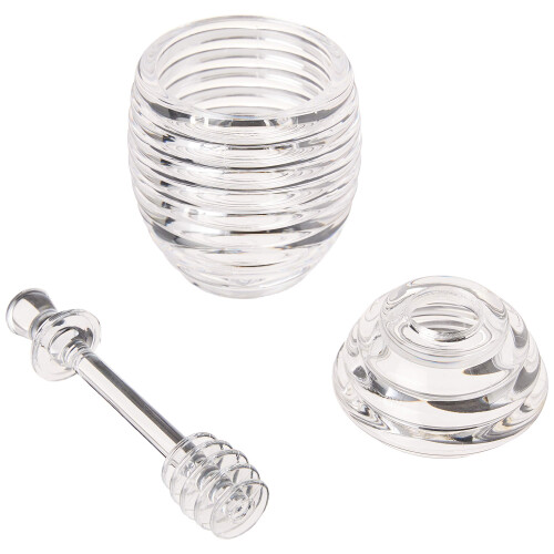 FOX Run Jar e Dipper Honey 3,5 x 3,5 x 5,75 polegadas de cis   o 1