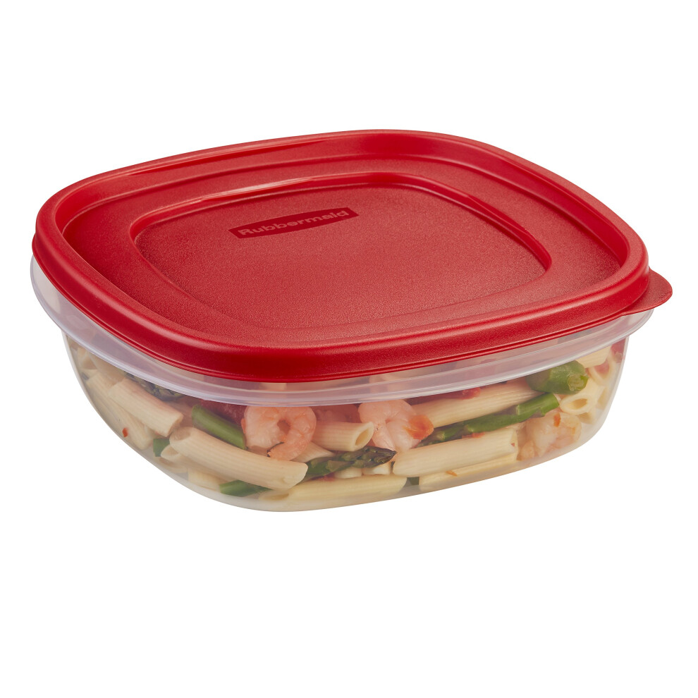 Contenitore Per Alimenti Rubbermaid Easy Find Lids, 9 Tazze, Colore Rosso Racer