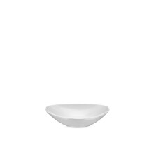 Bol de service peu profond en porcelaine blanche Alessi Colombina 14 x 12 x 26 cm, lot de 6