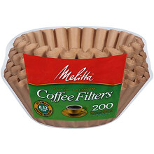 Melitta Kok na 8-12 lku Kvov filtry Natural Brown 200 Count (balen 8 ks)