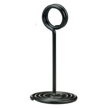 NSB4 American Metalcraft NSB6 Swirl Base Nummerstandaard Zwart 4"""" H 1