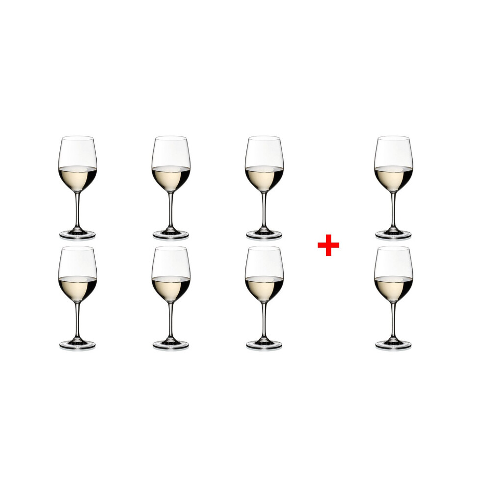 Riedel Vinum Chablis Chardonnay Wine Glass  Set of 6 plus 2 Bonus Glasses