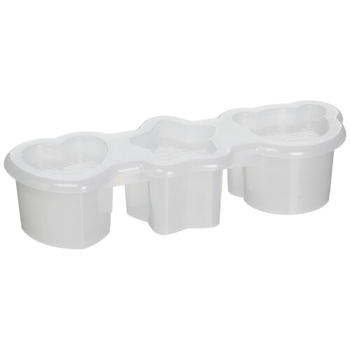 Imonata Triangle Sushi Mold  7 x 2-1/4 x 1-1/2in  White