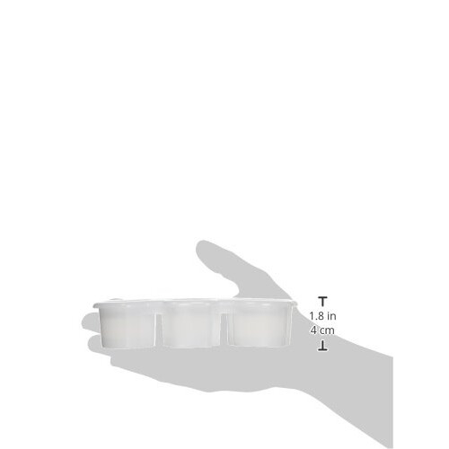 Imonata Triangle Sushi Mold  7 x 2-1/4 x 1-1/2in  White 2