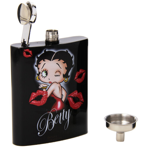 Betty Boop Kiss Lips heupfles