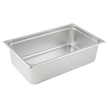 Winco 6-Inch Anti-Jamming Steam Pan Full 24-Gauge