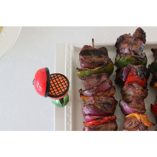 Nora Fleming H?ndmalet Mini: Hot Stuff (Grill) A63 2