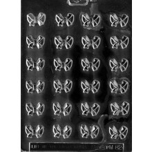 Preegle M082 3-PK Bow Chocolate Candy Mold with Molding Instructions