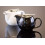 Service Ideas TPCV16WH Teapot  Ceramic  16 oz.  Oval  White 2