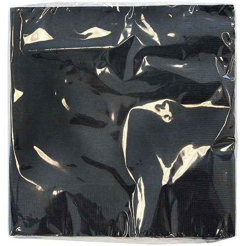 Party Dimensions Luncheon  Black 20 Count Napkin 1