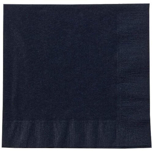 Party Dimensions Luncheon  Black 20 Count Napkin