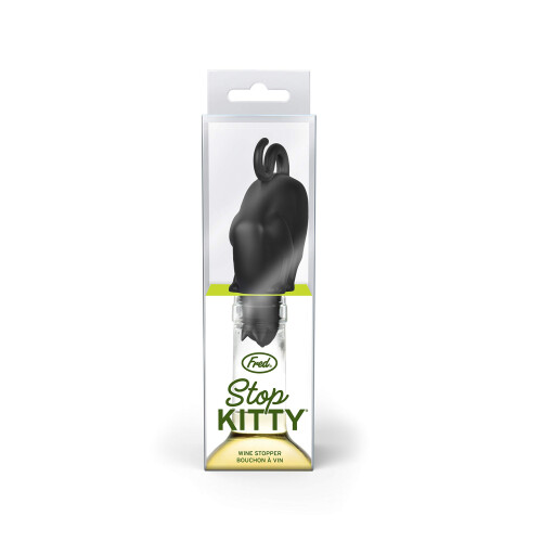 ?gte Fred STOP KITTY vinflaskeprop 2