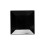 F?. ML-102-BK Sort 6"""" Firkantet plade stor 2