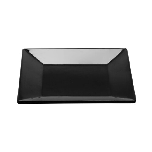 F?. ML-102-BK Sort 6"""" Firkantet plade stor